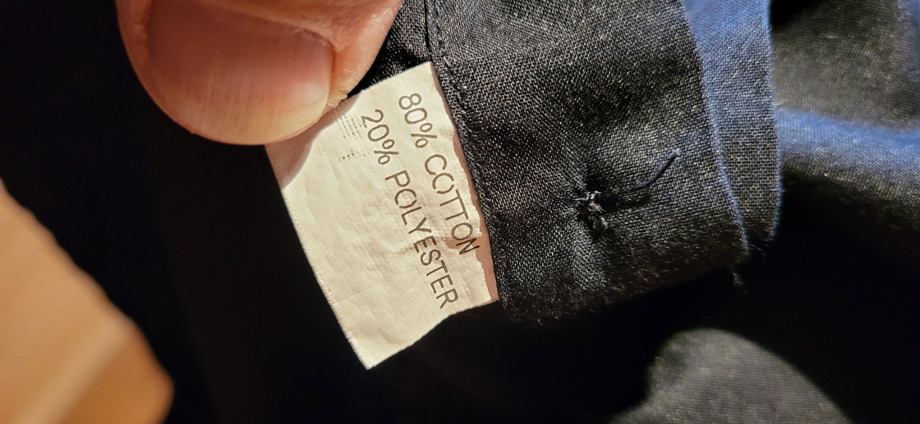 Camicie: Herren Hemd langarm XL schwarz – Usato da Schweizersholz venduto da fuchs06 4