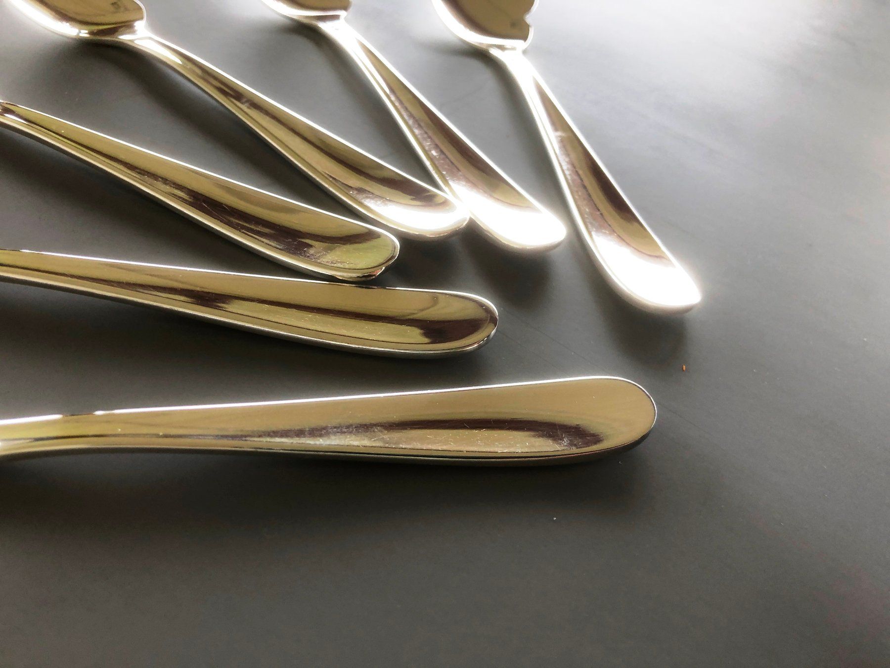 Christofle Cucchiai: 6x Gourmetlöffel Christofle versilbert – Usato da Basel venduto da Tiabeanie 3