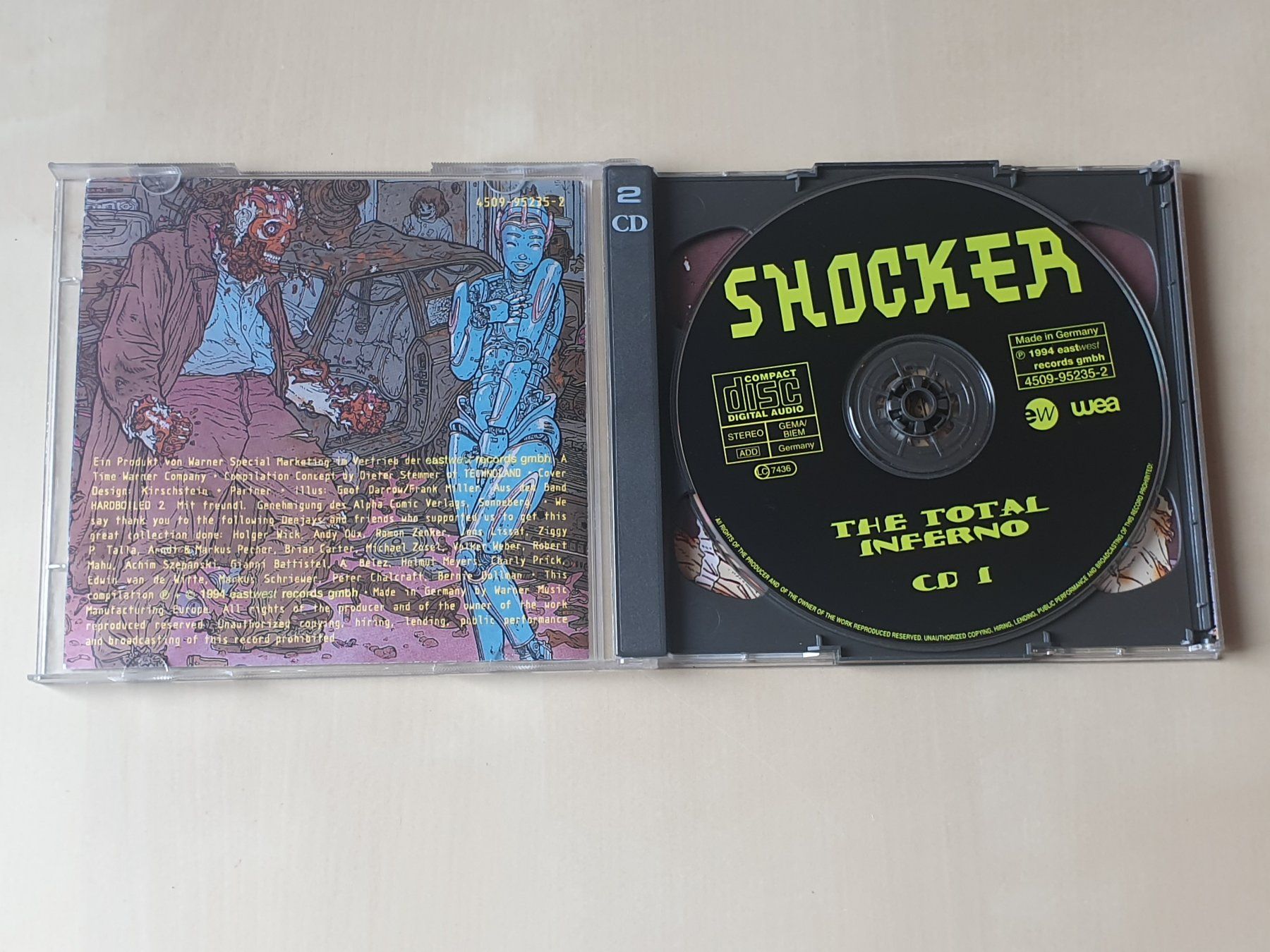 CD: Shocker The total Inferno – Usato da Stansstad venduto da collectorsshop 2