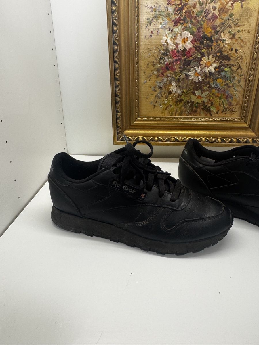 Scarpe da donna: Reebok Classic Lederschuhe Schwarz Gr.  - 39! – Usato da Schlieren venduto da Eldi84 1