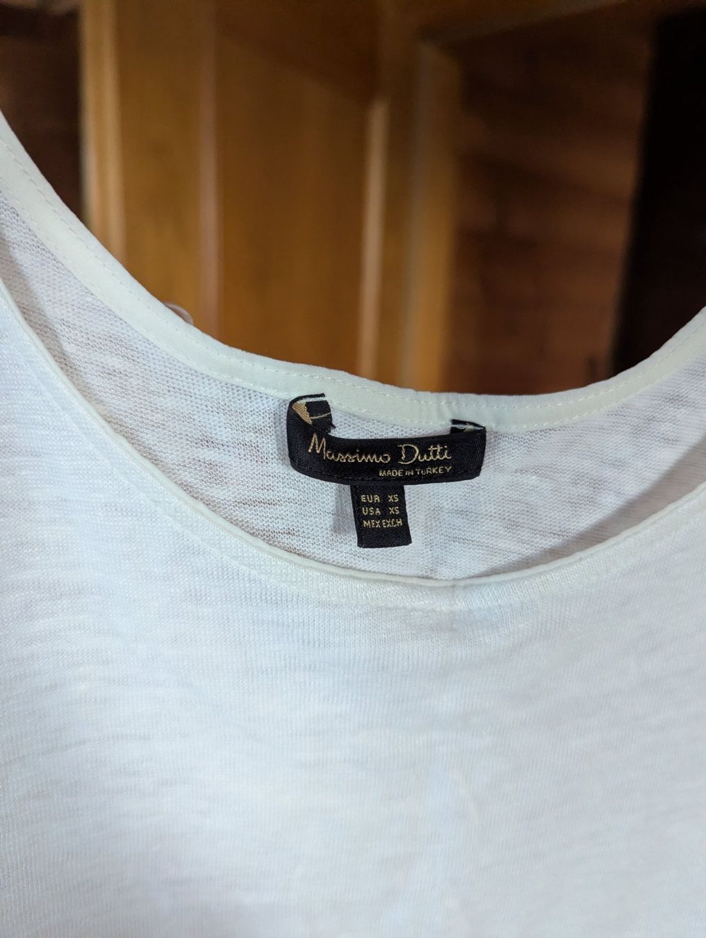 Massimo Dutti Top: Massimo Dutti linen tank top – Usato da Altendorf venduto da jak_lkk8 1