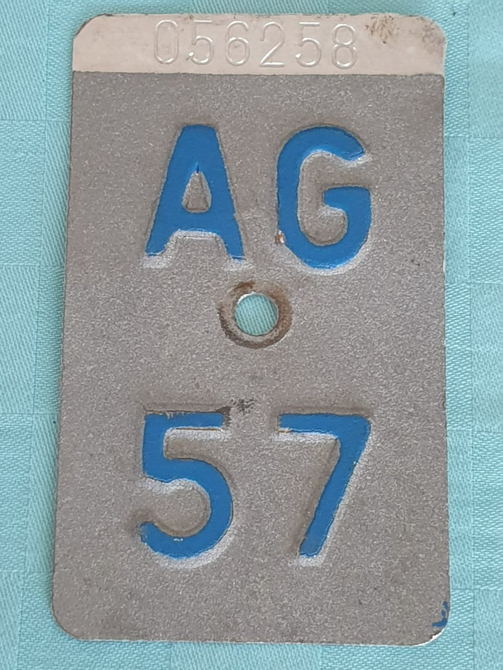 Ecriteaux: Velonummer AG 57 – D'occasion à Mörschwil par spirspi