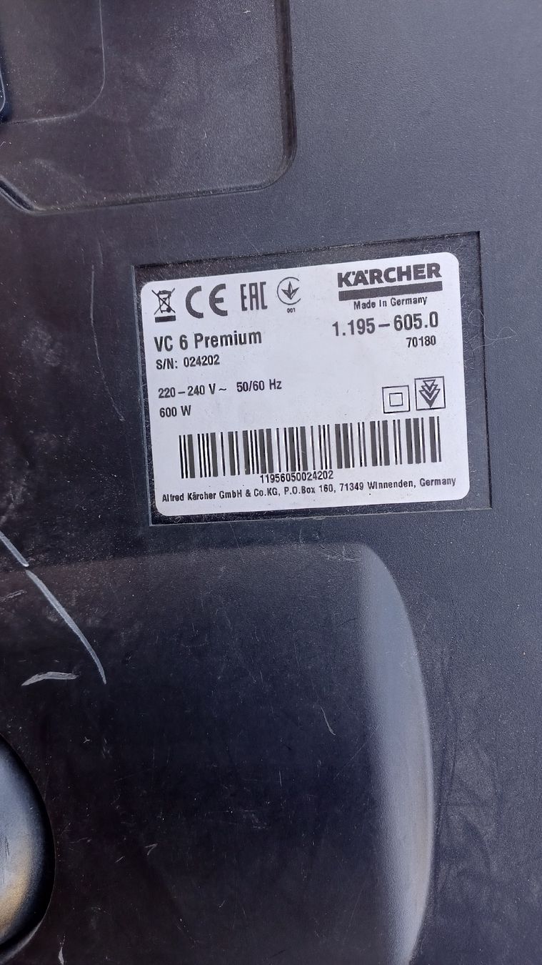 Kärcher Staubsauger & Zubehör: Kärcher Staubsauger VC6 Premium – Gebraucht aus Tamins von juliahauserbalog 4