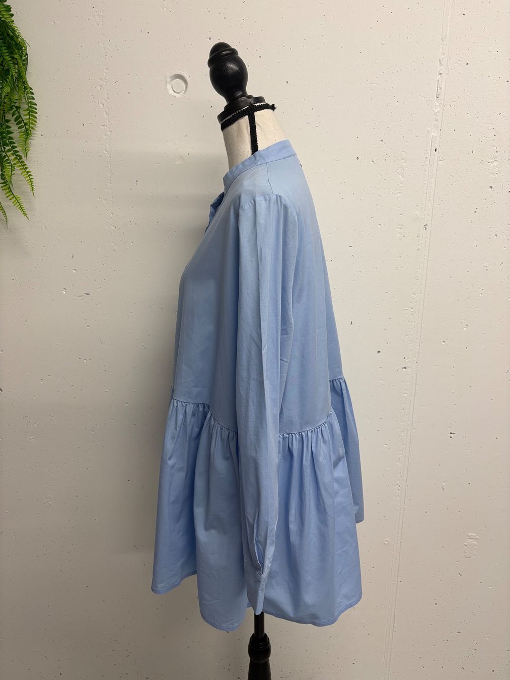 Camicette: Lange Bluse von Motel hellblau Gr. M Baumwolle – Nuovo (secondo la descrizione) da Regensdorf venduto da secondchancefashion 1