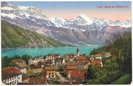 AK Murg am Walensee 1917