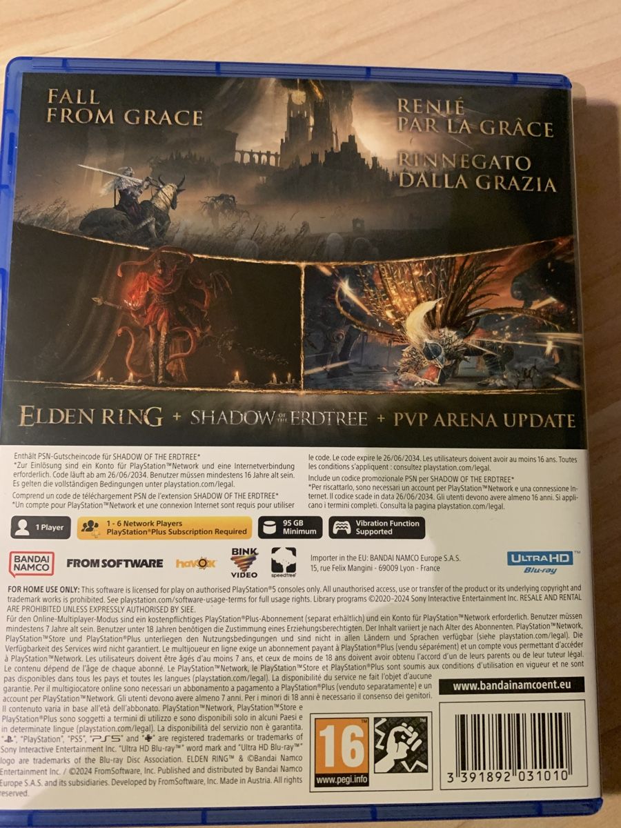 Bandai Giochi: Elden Ring: Shadow of the Erdtree Edition – Usato da Walde AG venduto da le_daevu 1
