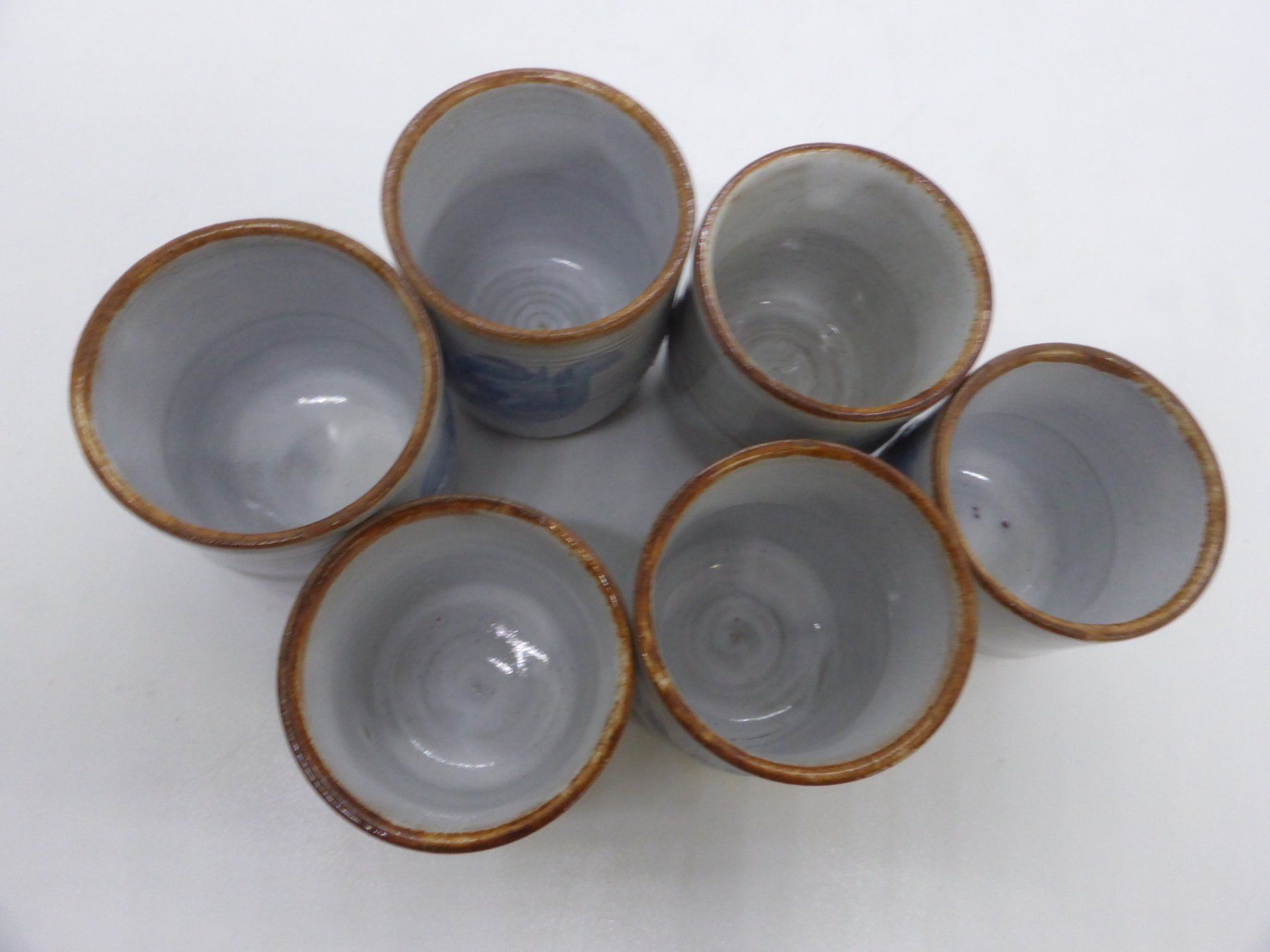 Bicchieri: Atelier ATCH Thierry et Chantal Robert 6 verres – Usato da Porrentruy venduto da Kim017 1