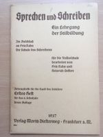 Sprechen und Schreiben - 1. Heft; Fritz Rahn (1937)