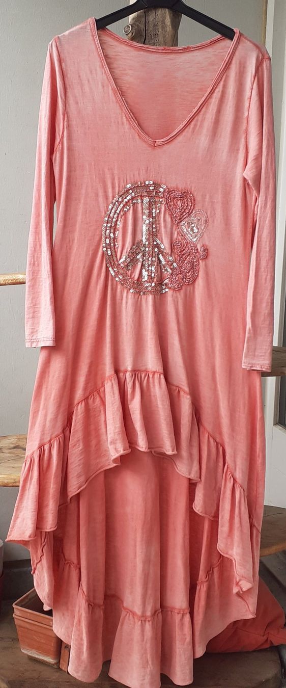 Vestiti: Boho Kleid Peace bestickt, S – Usato da Bern venduto da Solarsystem 1