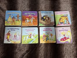Kinderbüchli Set mit 8 Büchern mit dicken Seiten 