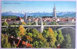 Bern und die Alpen