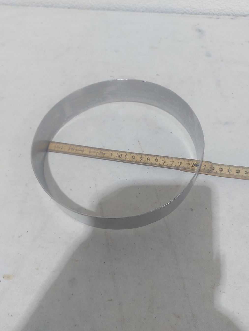 Teglie da forno: Backform aus Metall - Durchmesser 20cm Tortenring – Usato da Rheinau venduto da profitronic.shop 5