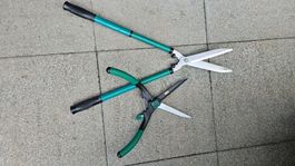 Gartenschere Heckenschere gross und klein