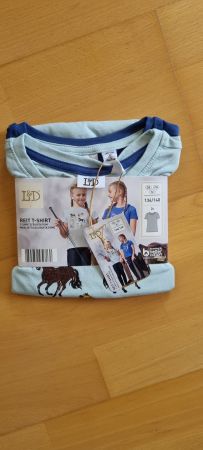 I&D Reit T-Shirt, Gr. 134/140, 2 Stk., Neu mit Etikett