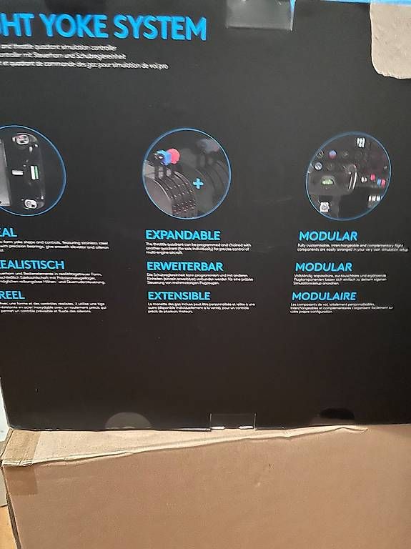 Controller: Logitech G Saitek Pro Flight Yoke System – Gebraucht aus Pratteln von Dpico 4