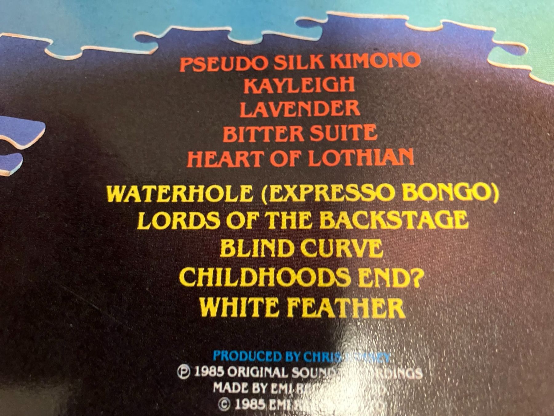 Dischi in vinile: Marillion – Usato da Aarwangen venduto da Jukebox3 2