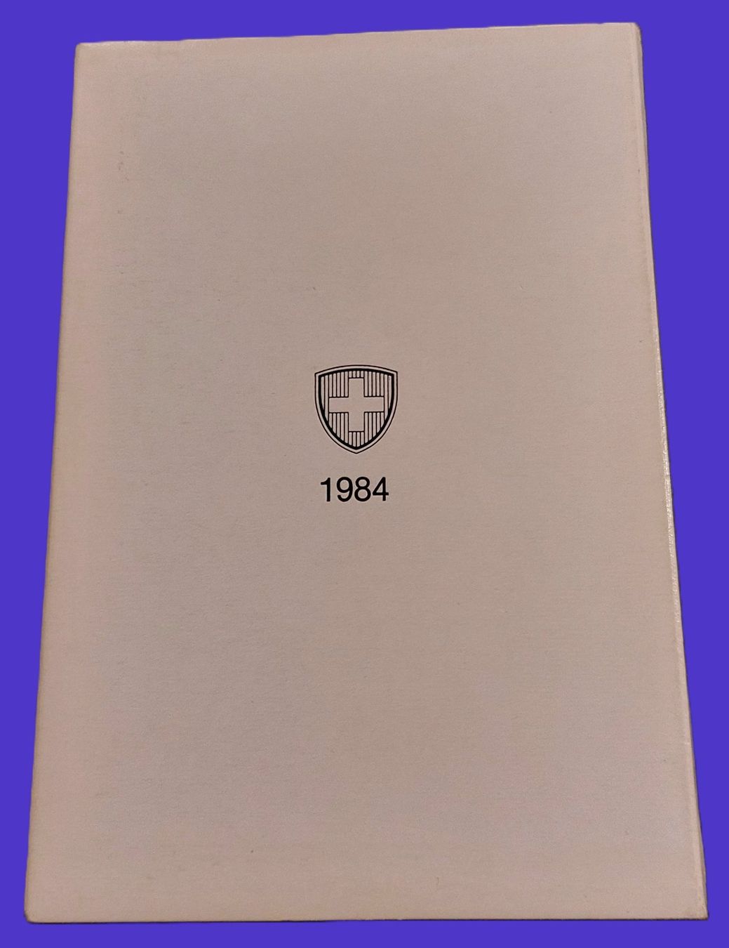 Tutti le monete: CH - Münzsatz 1984 pp – Nuovo (secondo la descrizione) da Arch venduto da repros