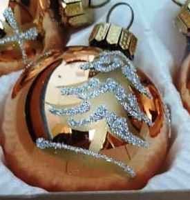 Tutte le decorazioni: Kugeln in Gold mit Glitzer - 5 Stück - – Nuovo e nell'imballaggio originale da Zürich venduto da 1-2-3-Kaufen 2