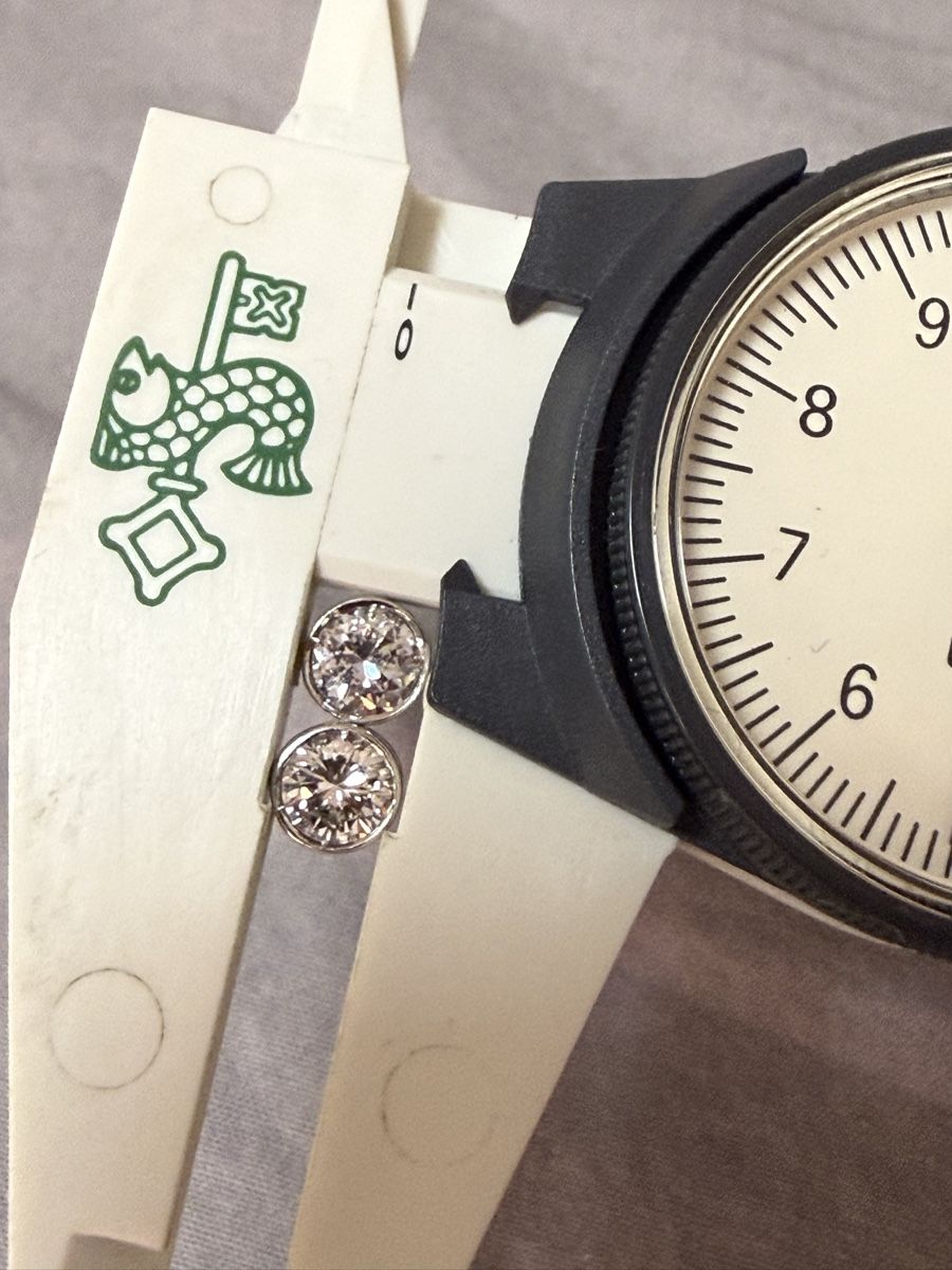 Orecchini pendenti & Orecchini a lobo: Diamant Ohrstecker – Difettoso da Oberhof venduto da RealStone 7
