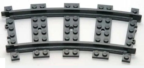 Lego Kit di costruzioni: 220 pièces Rail type lego Rayon 40 – Usato da Villarlod venduto da jay-rc-pro