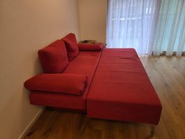 Bettsofa, Schlafsofa, Sofa ausziehbar, Tagesbett (1.90 x 1.4