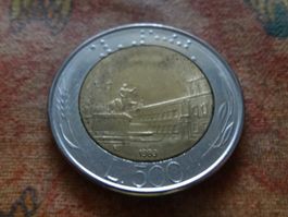 ITALIE  500  Lire  1983