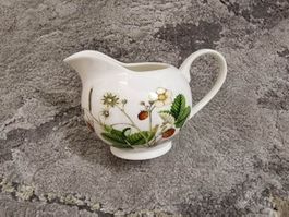 Sauciere Erdbeer Motiv aus Porzellan