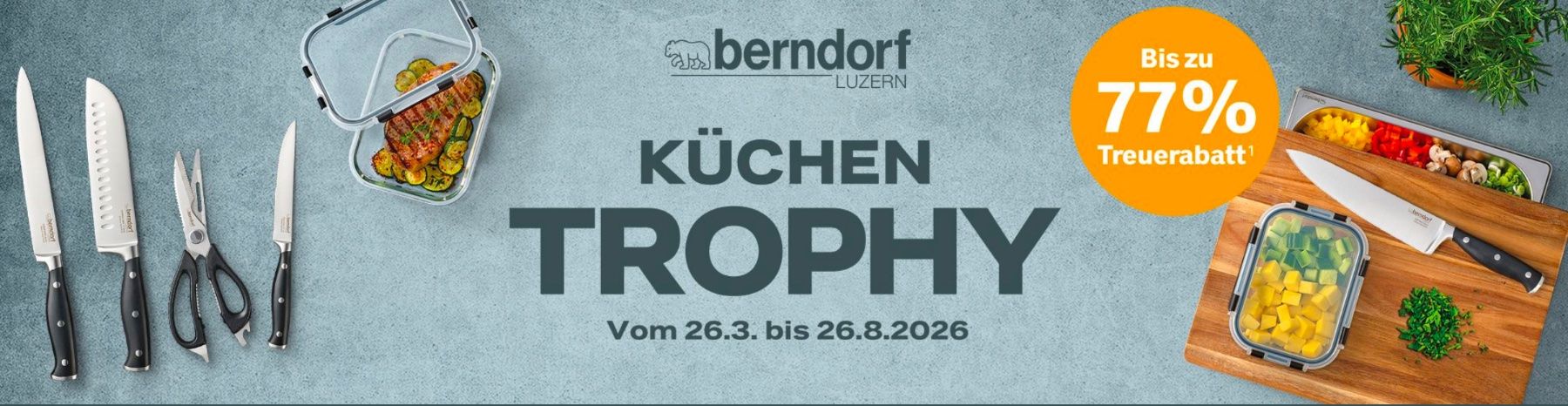 Coop Raccolte di bollini & punti: Coop Berndorf KÜCHEN TROPHY: 3 volle Karten – Nuovo (secondo la descrizione) da Horw venduto da Daba0