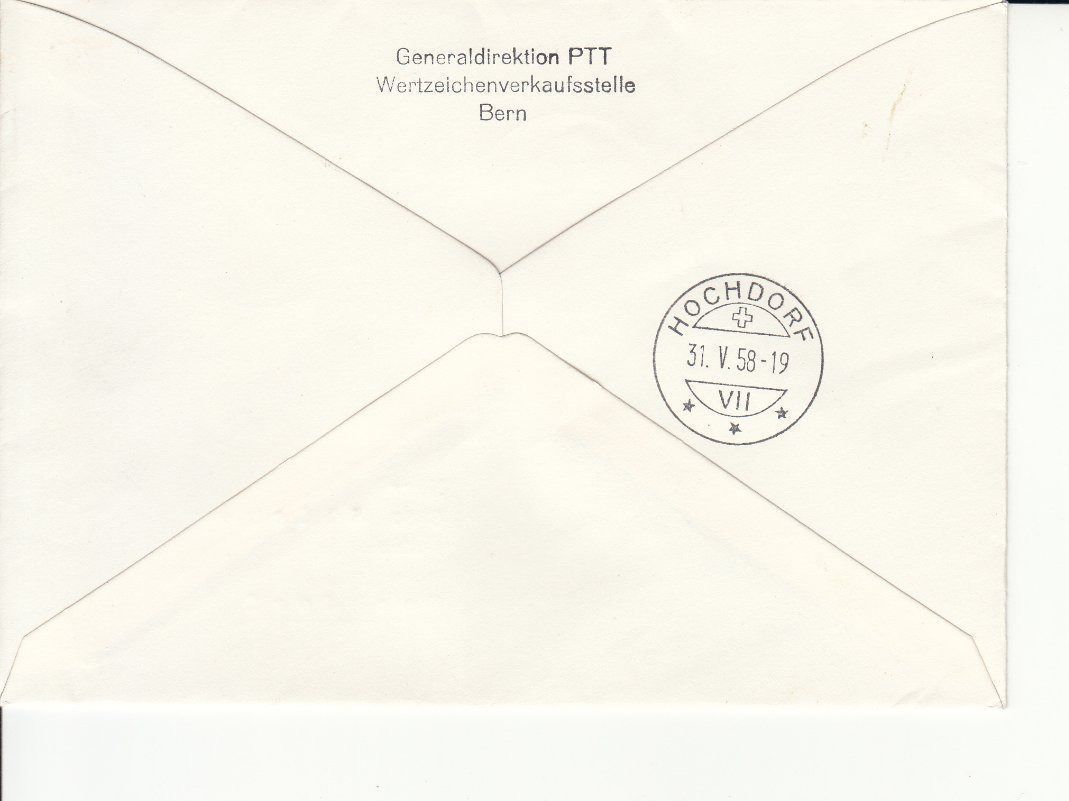 Tutti i francobolli: SBK B86 - B90 FDC – Usato da Bürglen TG venduto da StampGraf 1