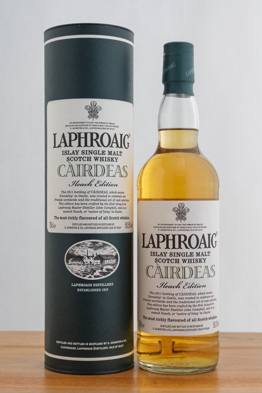 Laphroaig Bevande alcoliche: Laphroaig - Cairdeas - Feis Ile 2011 - Ileach Edition – Nuovo e nell'imballaggio originale da Zofingen venduto da maltpoint