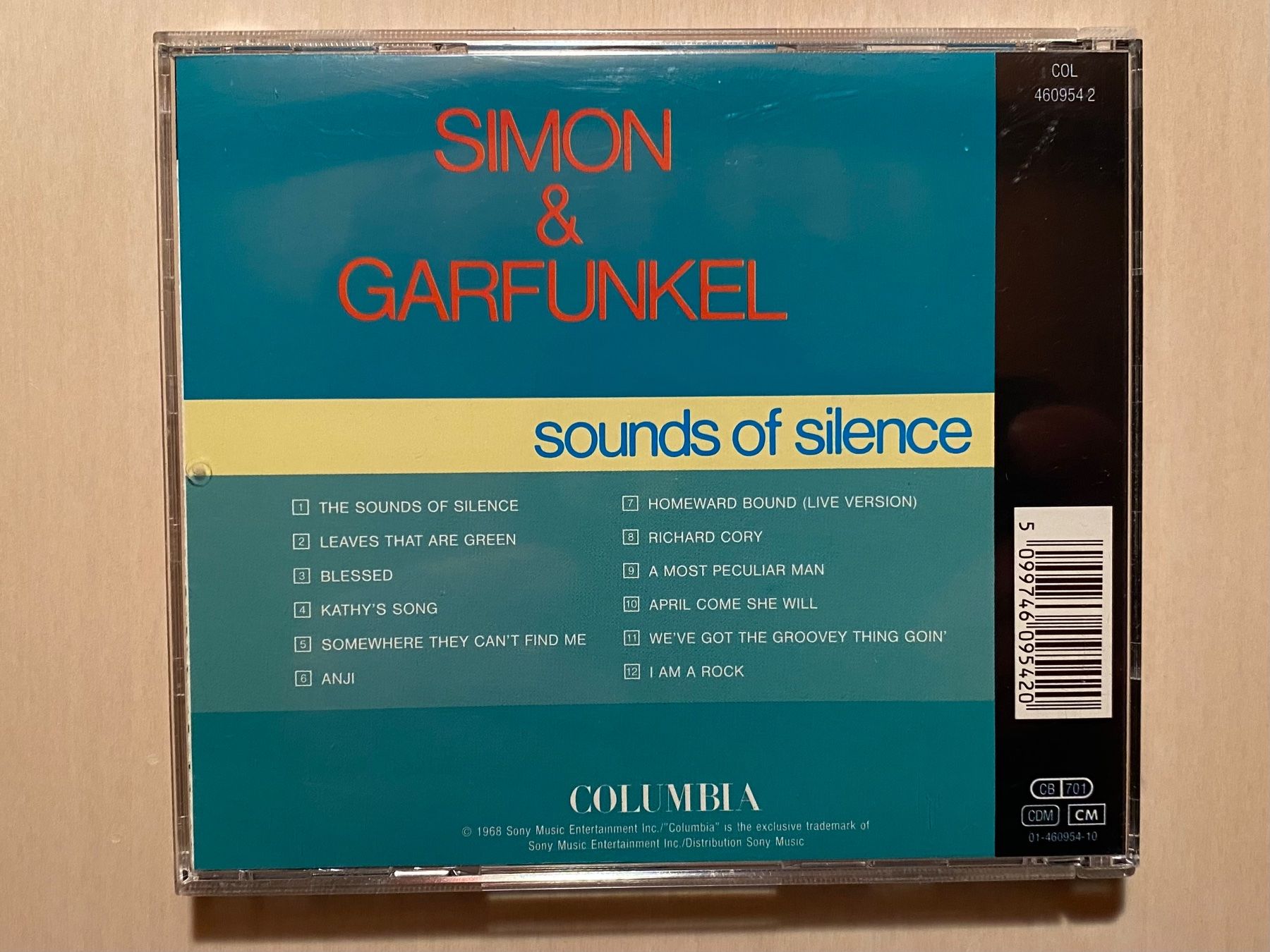 CD: Simon & Garfunkel - Sounds Of Silence – Usato da Oberried Brienz venduto da Chyara 1