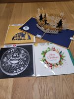 Weihnachtskarten 3er Set, Grusskarten