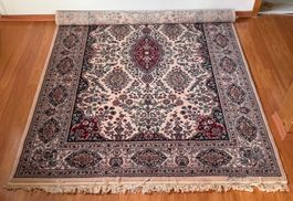 Orient Teppich gemustert mit Gebrauchsspuren 160 x 230