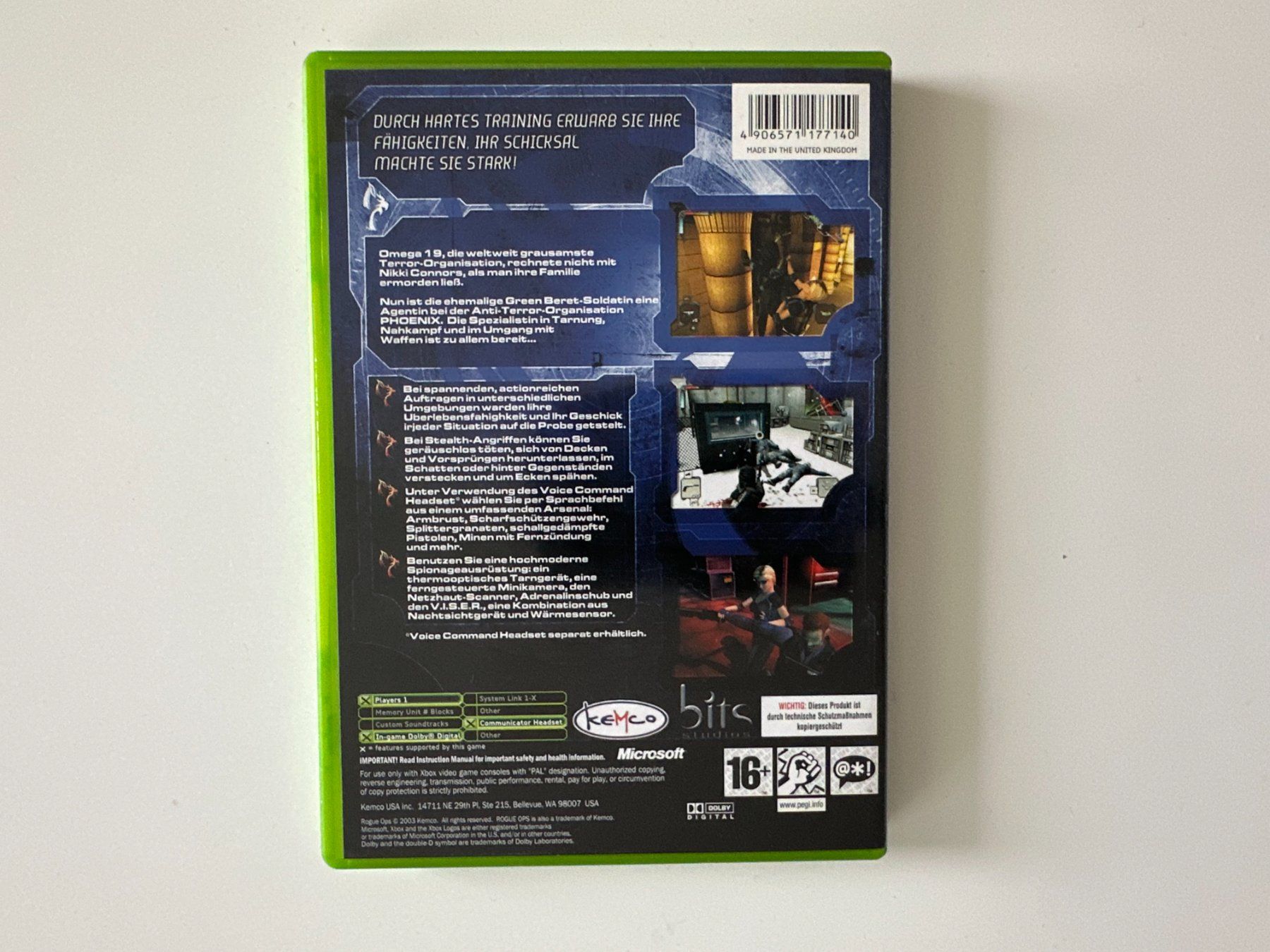 Microsoft Giochi: Rogue Ops, Xbox – Usato da Couvet venduto da Aura_aura 2