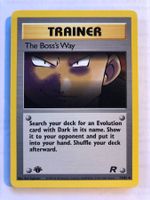 The Boss's Way (unc.) 1st Team Rocket - MINT - ab 1.-