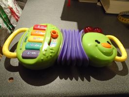 Musikspass Akkordeon, vtech, Raupe
