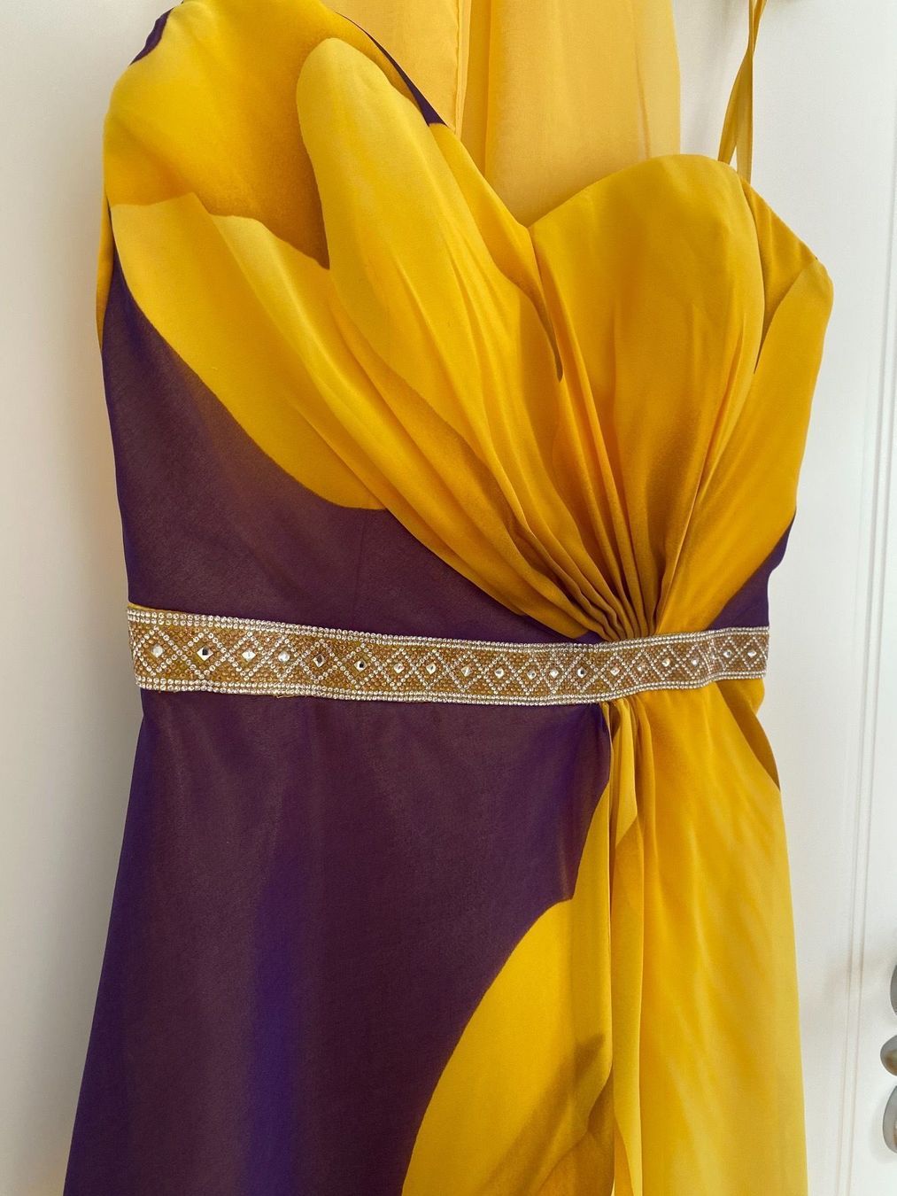 Vestiti: Wunderschönes Abendkleid, Gelb/Violett – Nuovo (secondo la descrizione) da Ruggell venduto da sam_ly9m 2