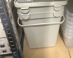 Aufbewahrungsbehälter grau 22l