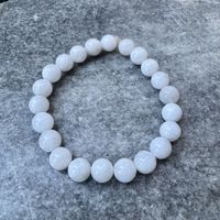Mondstein Perlenarmband – Stein der Intuition 🌕