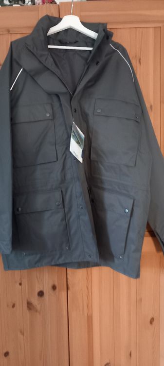 Veste ton orange neuve Talia Benson taille L 100% lin (sm3