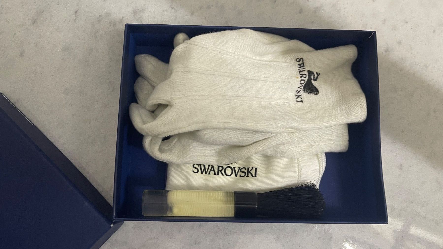 Swarovski Statuette: Swarovski Figur Reinigungsset – Usato da zeihen venduto da Racer-71 1