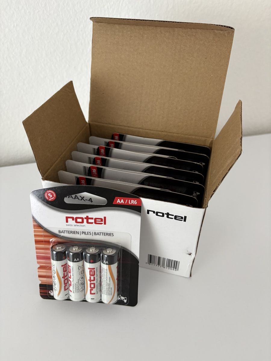 Caricatori & Batterie: 48x Rotel AA/LR6 Batterien – Nuovo e nell'imballaggio originale da Gossau SG venduto da Sekki0407