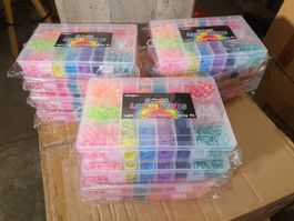 Loom Bänder Set gross - Basteln für Kinder, Top Zustand!