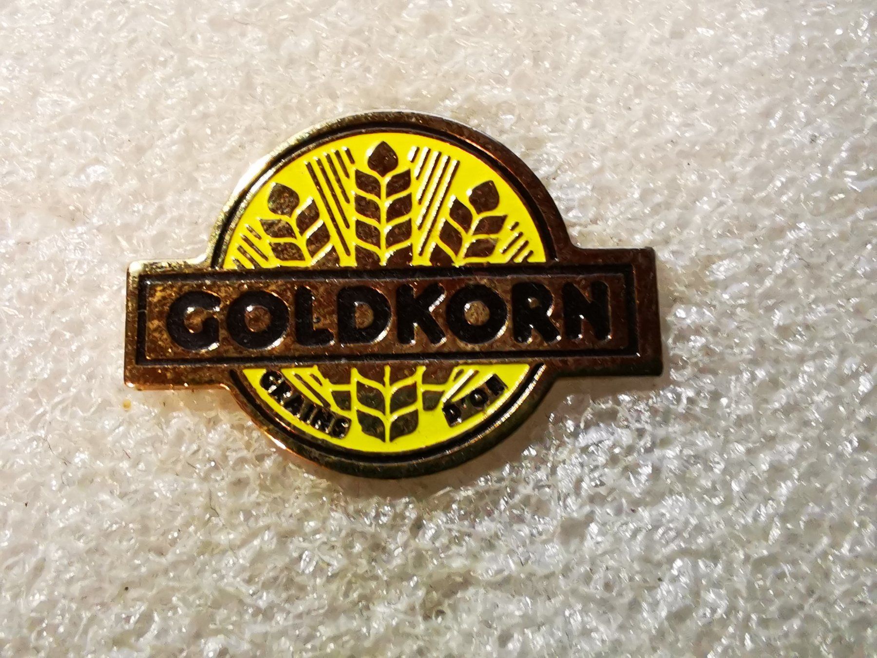 Placchette & Badge: Ansteckpin 70: Goldkorn – Usato da Oppligen venduto da Pin-Fall-Shop