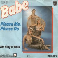 Babe  --  Please me please do  Single7