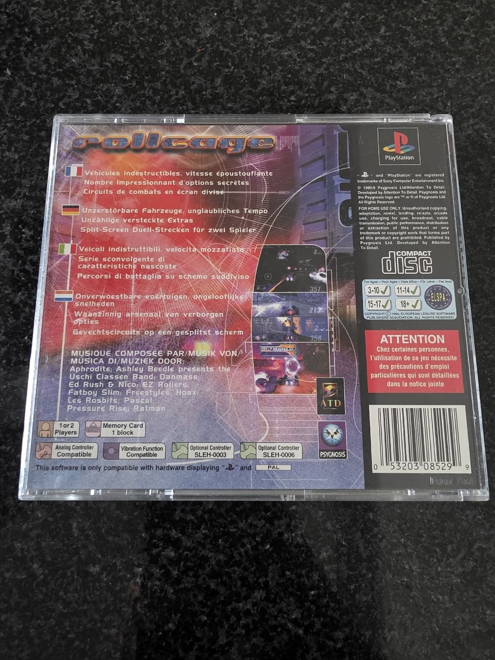 Giochi: Rollcage PS1 – Usato da Chavornay venduto da Crash37 1