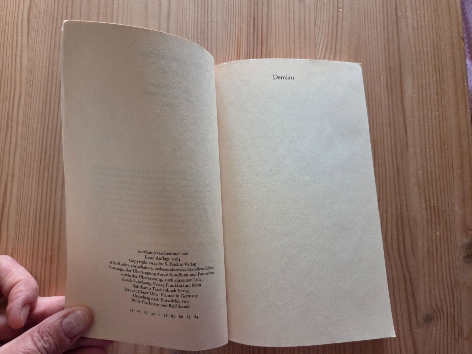 Libri: Damian, Hermann Hesse – Usato da Liestal venduto da ITOlio 2