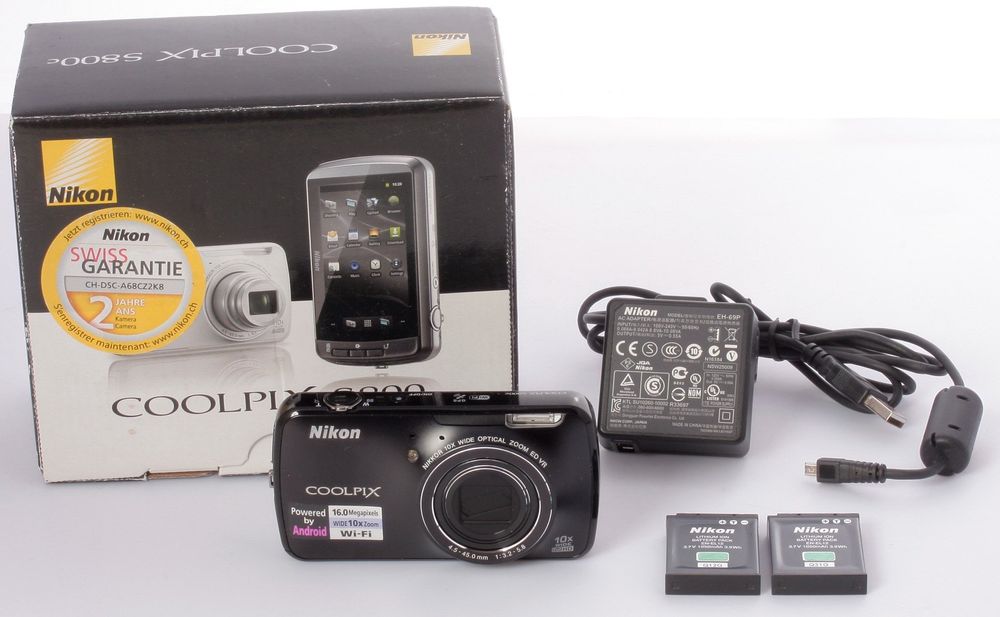 Nikon Coolpix S800C (jamais utilié) | Kaufen auf Ricardo