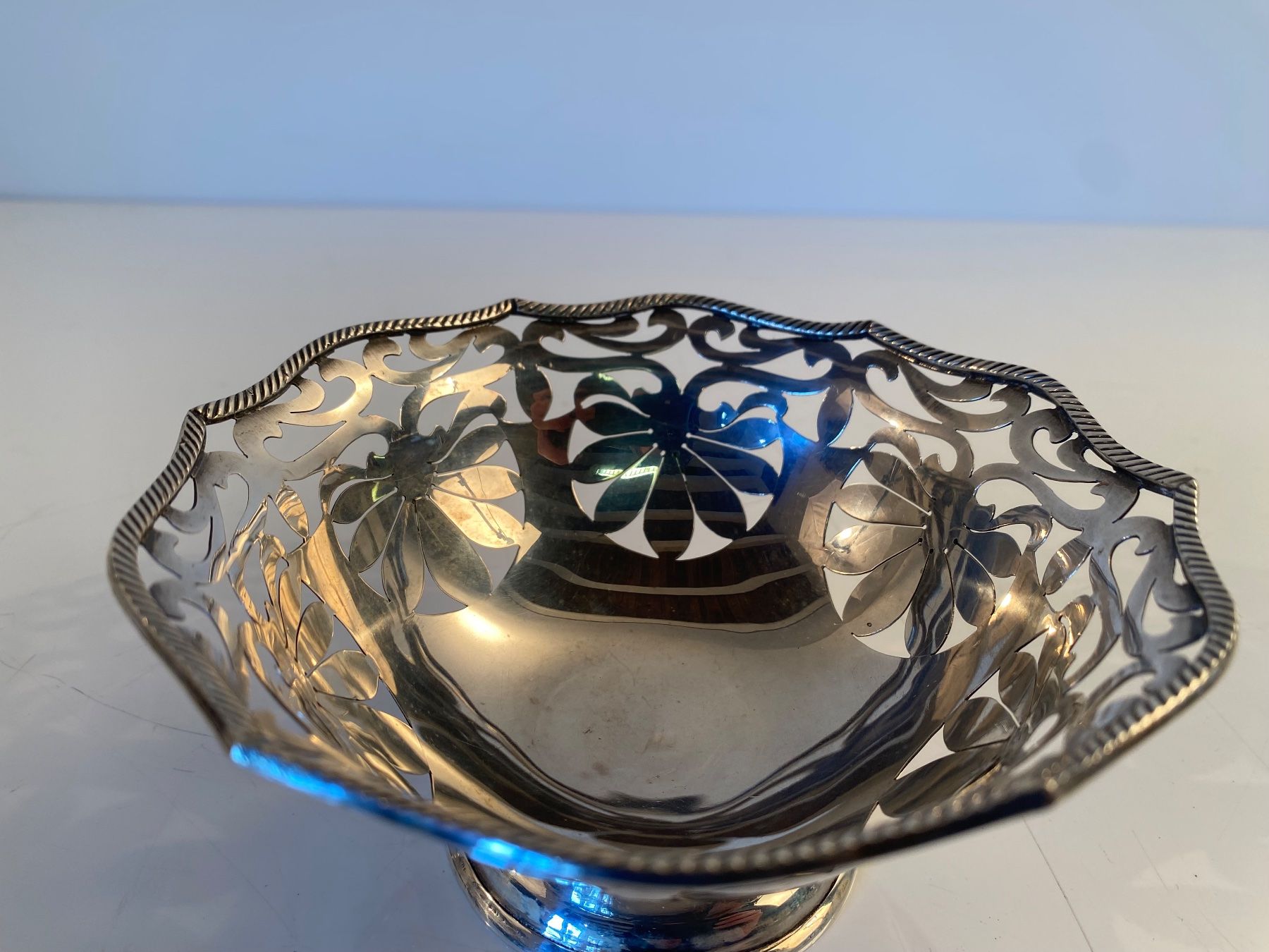 Ciotole: Silber Vintage Schälchen, Durchbrochen, 900 er – Usato da Ballwil venduto da ClassicGallery 8