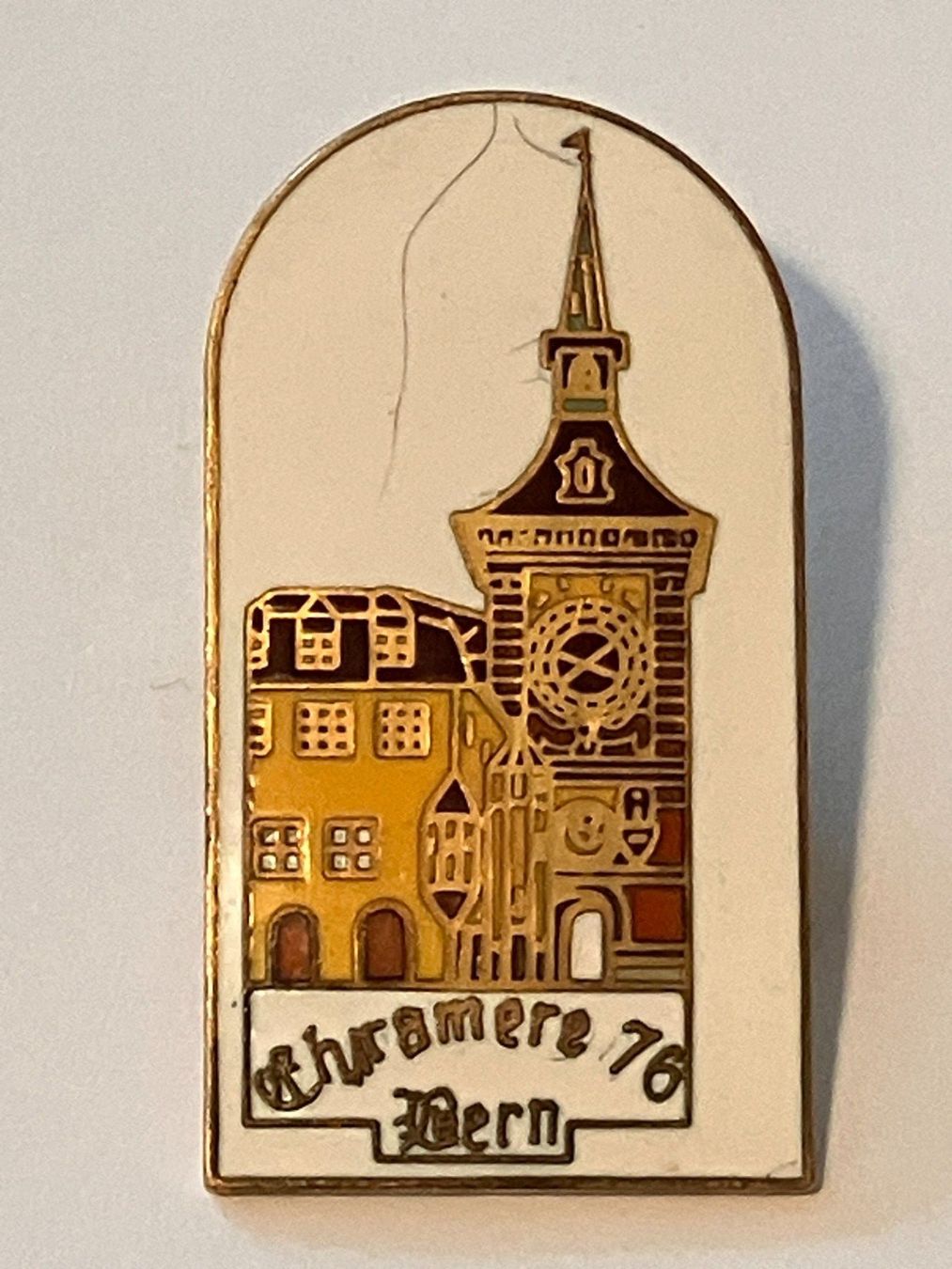 Placchette & Badge: 1 Pin Chramere 76 Bern – Usato da Basel venduto da djwwpp